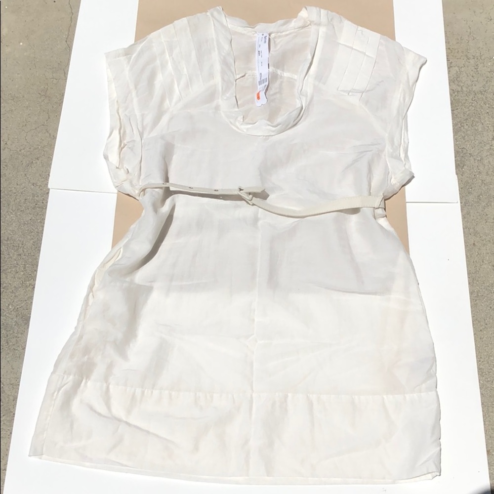 EVER Silk Dress With Belt